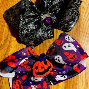 ❌SOLD❌Jojo Siwa Halloween Bows (2pck) EUC.